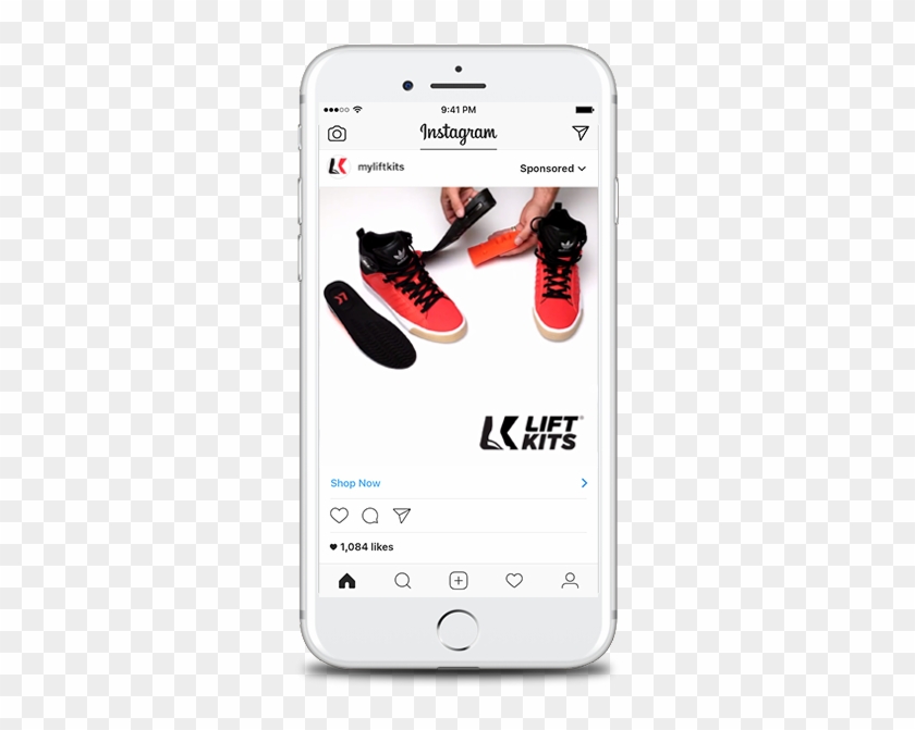Fotos do Instagram em smartphone